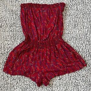 Forever 21 Red Romper